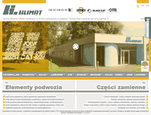 Tablet Screenshot of glimat.pl